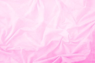 Dalgalar ile pembe ipek kumaş.