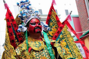 Çin Mahallesi Yeni Yıl Geçidi Kanagawa Bölgesi, Japonya