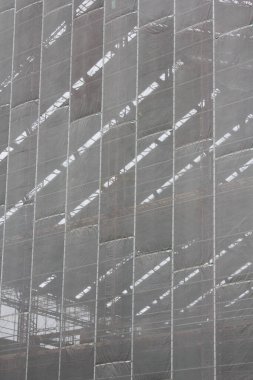 Yeni inşaat şehrinde çalışma alanı 