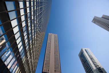 New York 'taki gökdelenler ve modern binalar