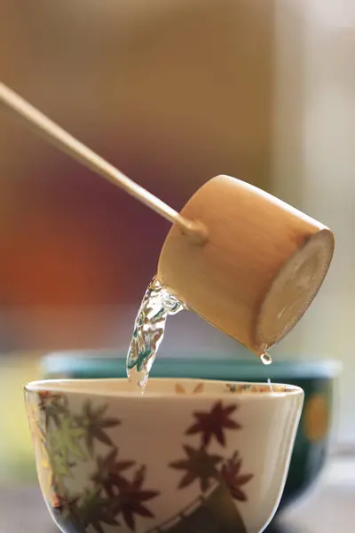 Outdoor Tea Ceremony Concept Japan — Stockfoto