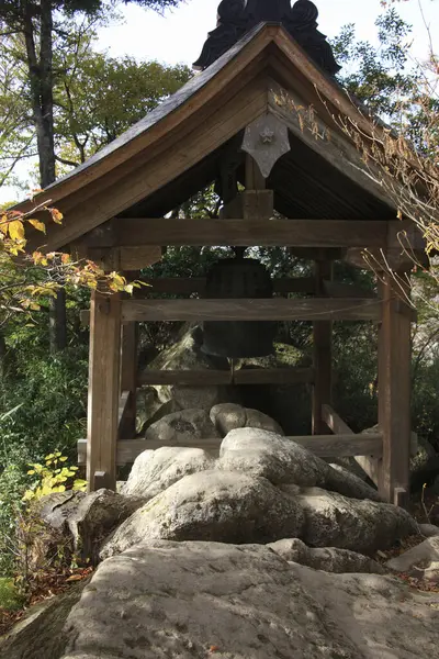 Живописный Снимок Красивой Древней Японской Святыни — стоковое фото