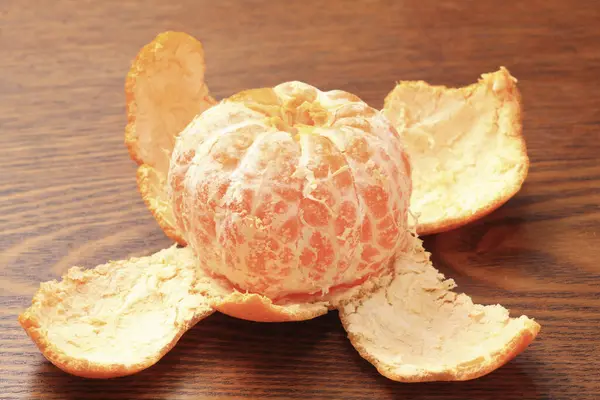 Frutta Fresca Matura Mandarino Cibo Sano — Foto Stock