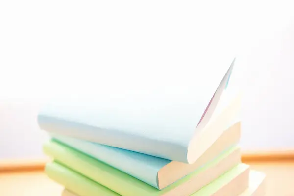 Close Books Colorful Covers — Stock Photo, Image