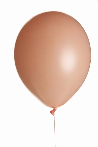 Balão Para Festa Aniversário Isolado Fundo Branco — Fotografia de Stock