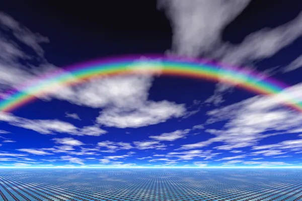 Rainbow Sky — Stock Photo, Image