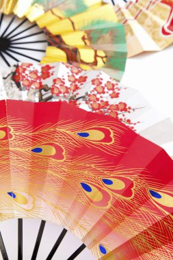 Renkli hayranları kapat