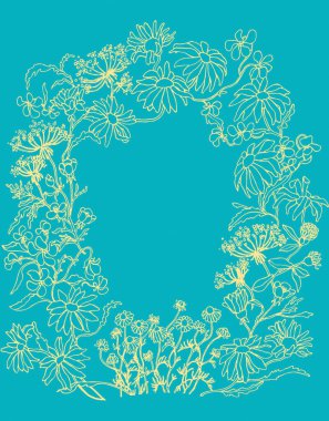 Çiçekli çiçek arkaplanı