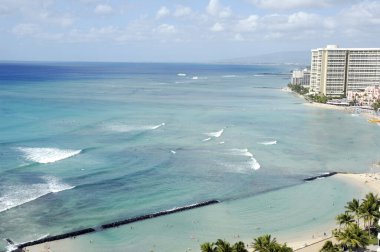 Okyanusu güzel plajı