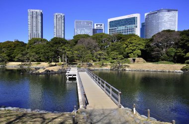 Modern şehir sabahı güzel manzara 