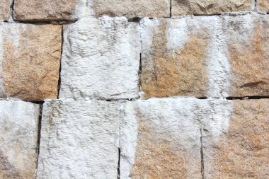taş duvarın dokusu