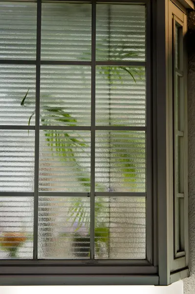 Modern Pencere Ahşap — Stok fotoğraf