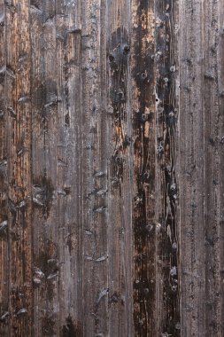Eski ahşap kalasların dokusu