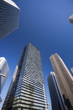 New York 'taki gökdelenler ve modern binalar