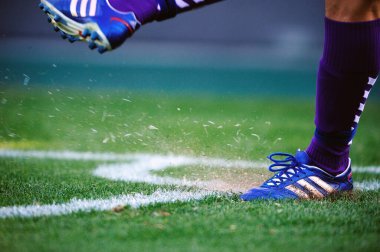 Japonya 'da futbol oynayan erkeklerin kırpılmış bölümü