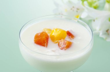 Çok sevilen bir Japon tatlısının yakın plan çekimi..