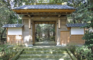 Güzel Japon tapınağı, Budizm konsepti