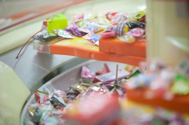 Japonya 'daki mağazada renkli tatlılar