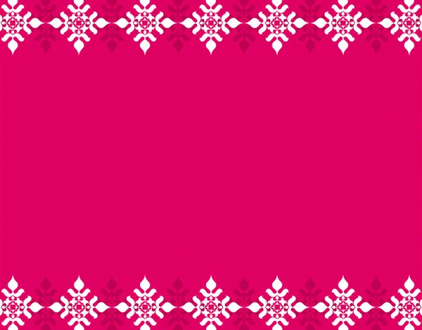 Naadloze Patroon Met Sneeuwvlokken Roze Achtergrond — Stockfoto