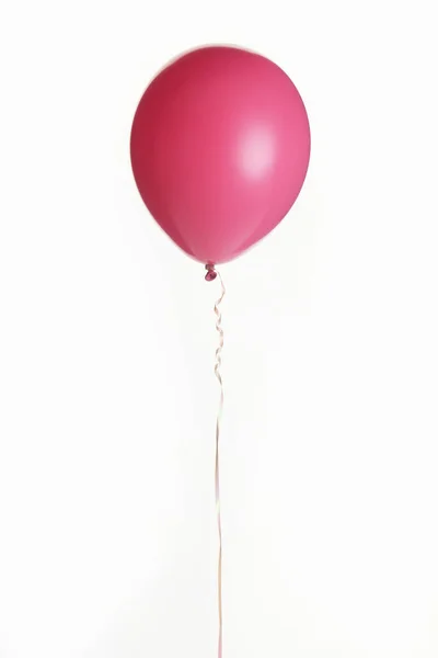 Pink Balloon Birthday Party Isolated White Background — Stock Photo, Image