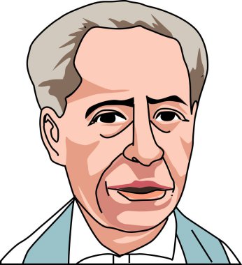 Beyaz arkaplanda izole edilmiş insan portresi çizimi