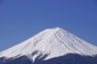 Fuji dağı doğa manzarası