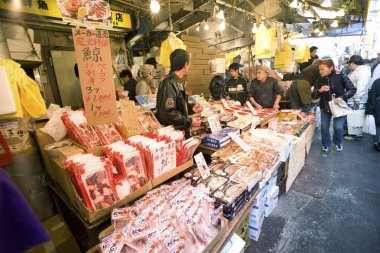 osaka, japan - 11 Aralık, 2016: tonbori Bölgesi, Oosaka