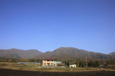 Dağların güzel manzarası