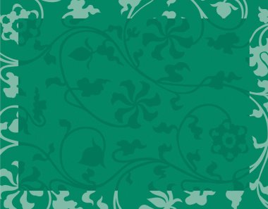 Çiçek süslemeli soyut arkaplan 