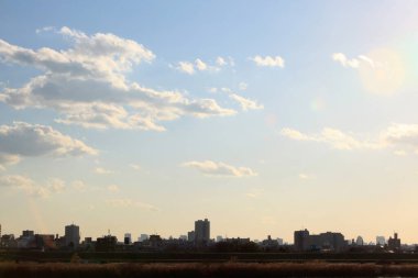 Tokyo Şehri ufuk çizgisi, Japonya