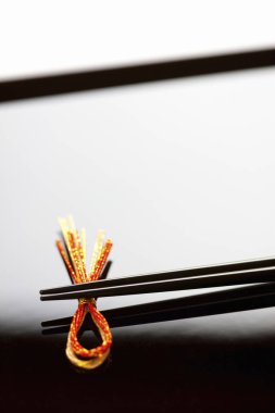 Dinlenme alanına yerleştirilmiş çubukların yakın görüntüsü