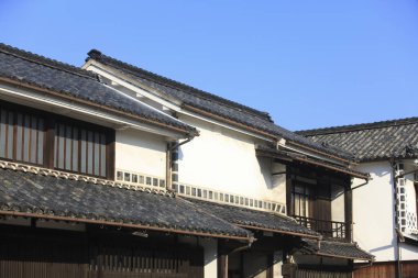Geleneksel Japon tarzı ev detayları 