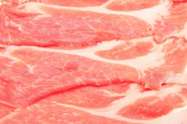 Çiğ domuz arka planı, kapat