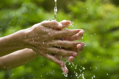 Eller arkaplan görünümünü kapat 