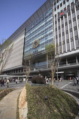 Modern şehir arka plan görüntüsü 