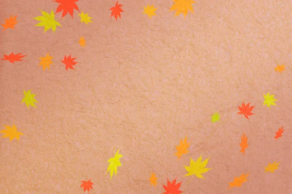秋の葉の美しい抽象的な背景 — ストック写真