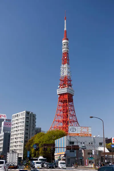 日本东京的城市塔楼 — 图库照片