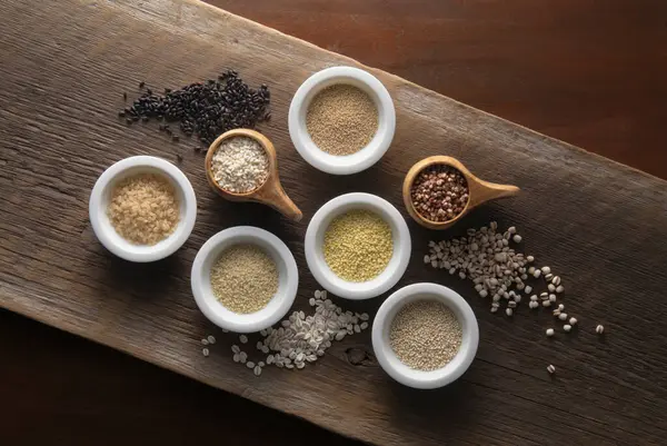Variety Spices Table — Stock Photo, Image