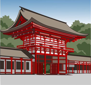 Tapınak inşaatı, Japon mimarisi.