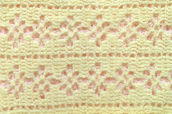 Close View Beautiful Warm Knitted Texture — Stock Photo, Image
