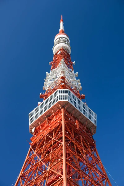 Tokyo Sky Tower Blå Himmel Bakgrund — Stockfoto
