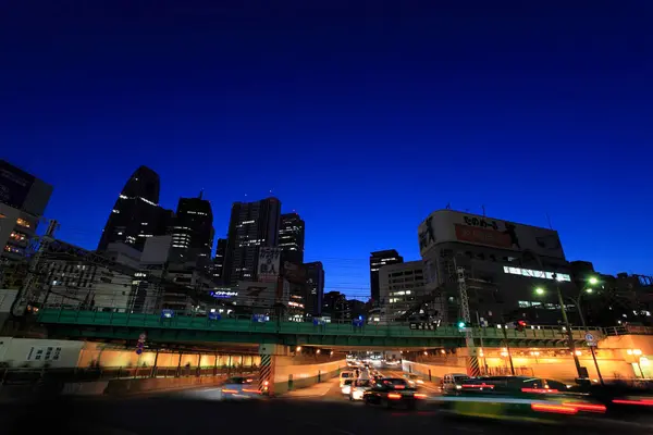 stock image city beautiful background view at dusk 