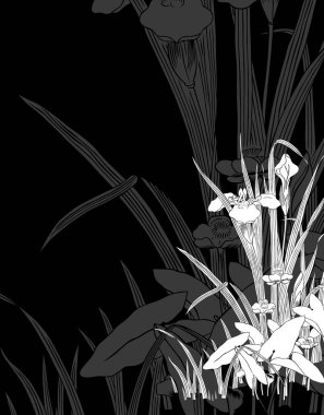 Çiçeklerle kusursuz desen