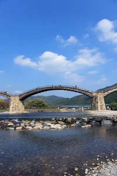 Kintai Bridge Iwakuni Yamaguchi Japan — Stock Photo, Image