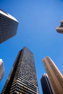 New York 'taki gökdelenler ve modern binalar