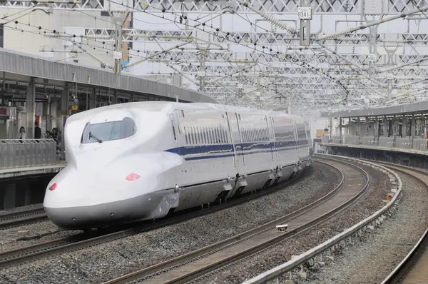 Moderner Schneller Shinkansen Bullet Train Japan — Stockfoto