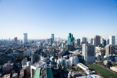 Kentsel zemin, modern şehir manzarası 