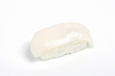 Japon suşi beyaz arka plan üzerinde izole