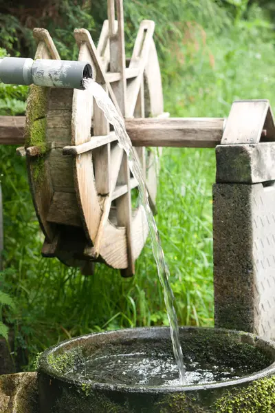 Old Water Mill Garden — Stock Photo, Image