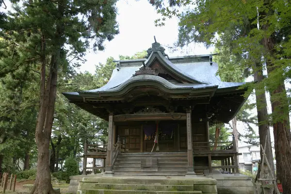 Вид Храм Традиційна Японська Архітектура — стокове фото